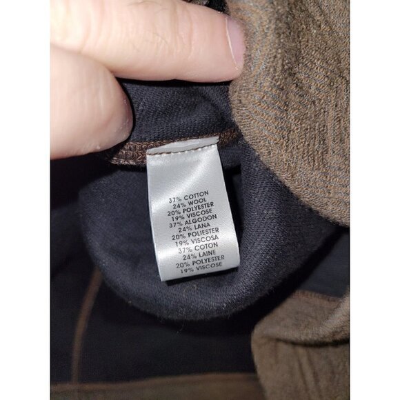 Worth New York Maple Quilted Herringbone A Line Cotton Wool Blend Skirt Size 6 - Picture 7 of 9